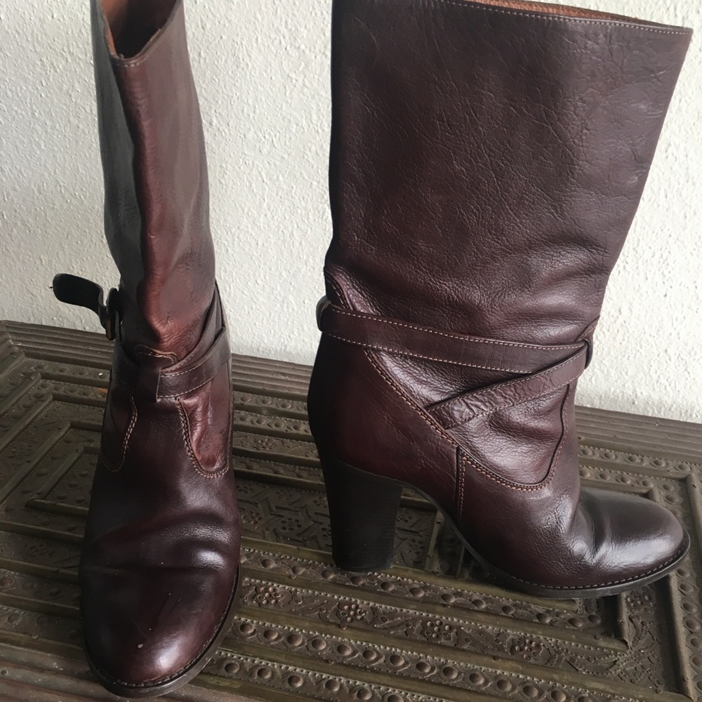 J Crew mid calf boots Tenley